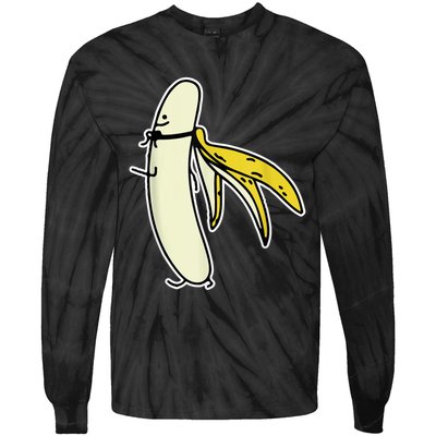 Banana Gift For Men Women Boy Girl Kids Banana Fruit Lover Tie-Dye Long Sleeve Shirt