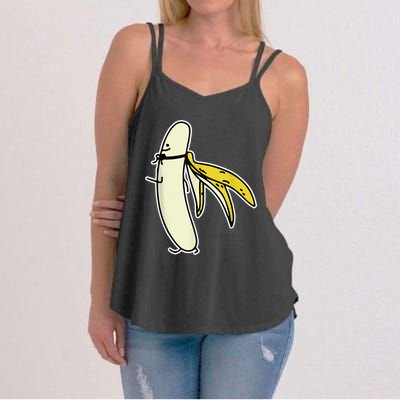 Banana Gift For Men Women Boy Girl Kids Banana Fruit Lover Women's Strappy Tank