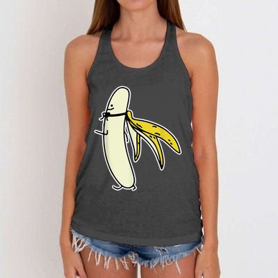 Banana Gift For Men Women Boy Girl Kids Banana Fruit Lover Women's Knotted Racerback Tank