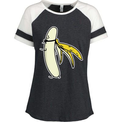 Banana Gift For Men Women Boy Girl Kids Banana Fruit Lover Enza Ladies Jersey Colorblock Tee