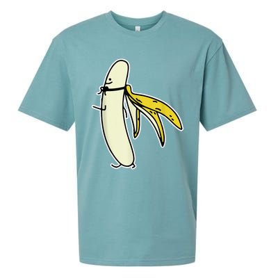 Banana Gift For Men Women Boy Girl Kids Banana Fruit Lover Sueded Cloud Jersey T-Shirt