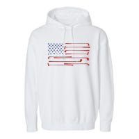 Barstool Golf Flag Garment-Dyed Fleece Hoodie