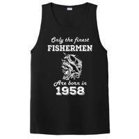 Birthday Gift Fishing Fisherman 1958 64th Birthday PosiCharge Competitor Tank