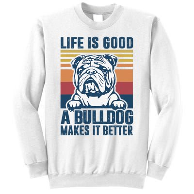 Bulldog Gifts For Dog Dad Dog Mom English Bulldog Sweatshirt