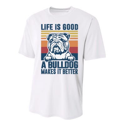 Bulldog Gifts For Dog Dad Dog Mom English Bulldog Performance Sprint T-Shirt