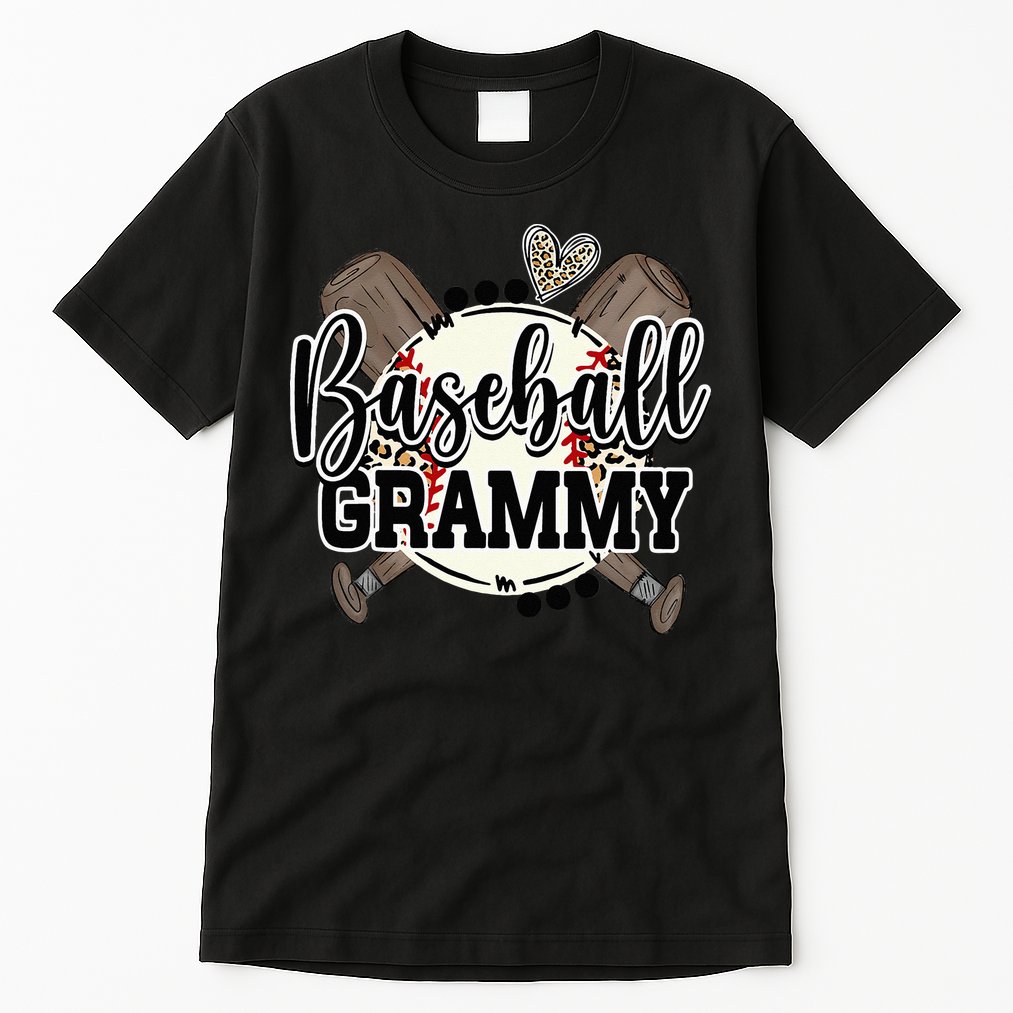 Baseball Grammy Funny Baseball Family Matching Tall T-Shirt