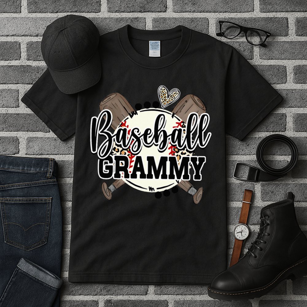 Baseball Grammy Funny Baseball Family Matching Tall T-Shirt