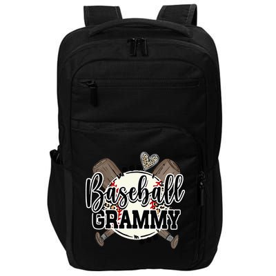 Baseball Grammy Funny Baseball Family Matching Impact Tech Backpack