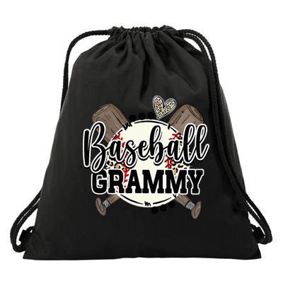 Baseball Grammy Funny Baseball Family Matching Drawstring Bag