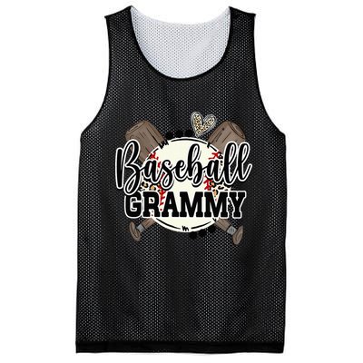 Baseball Grammy Funny Baseball Family Matching Mesh Reversible Basketball Jersey Tank