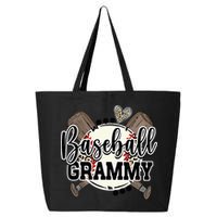 Baseball Grammy Funny Baseball Family Matching 25L Jumbo Tote