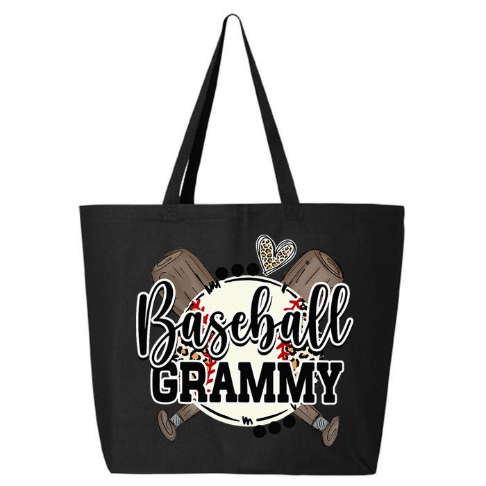 Baseball Grammy Funny Baseball Family Matching 25L Jumbo Tote