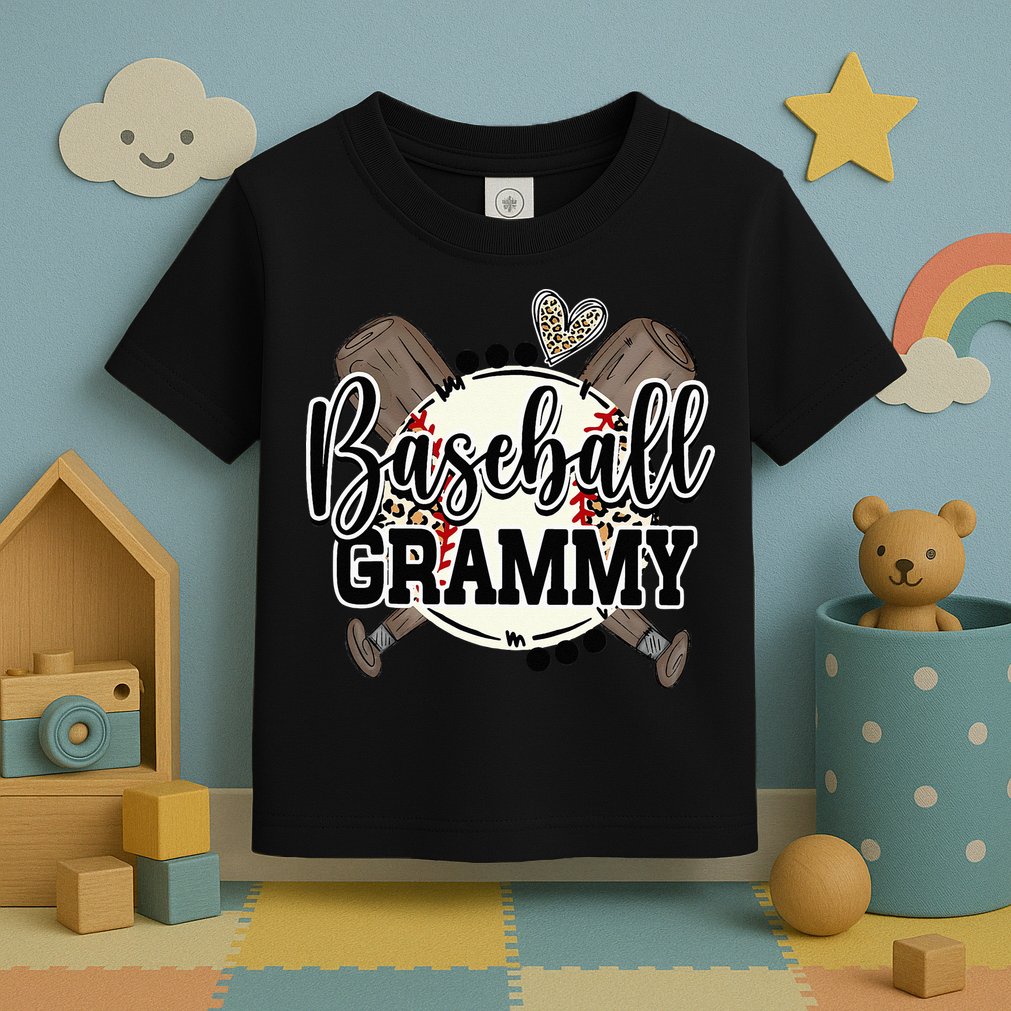 Baseball Grammy Funny Baseball Family Matching Toddler T-Shirt