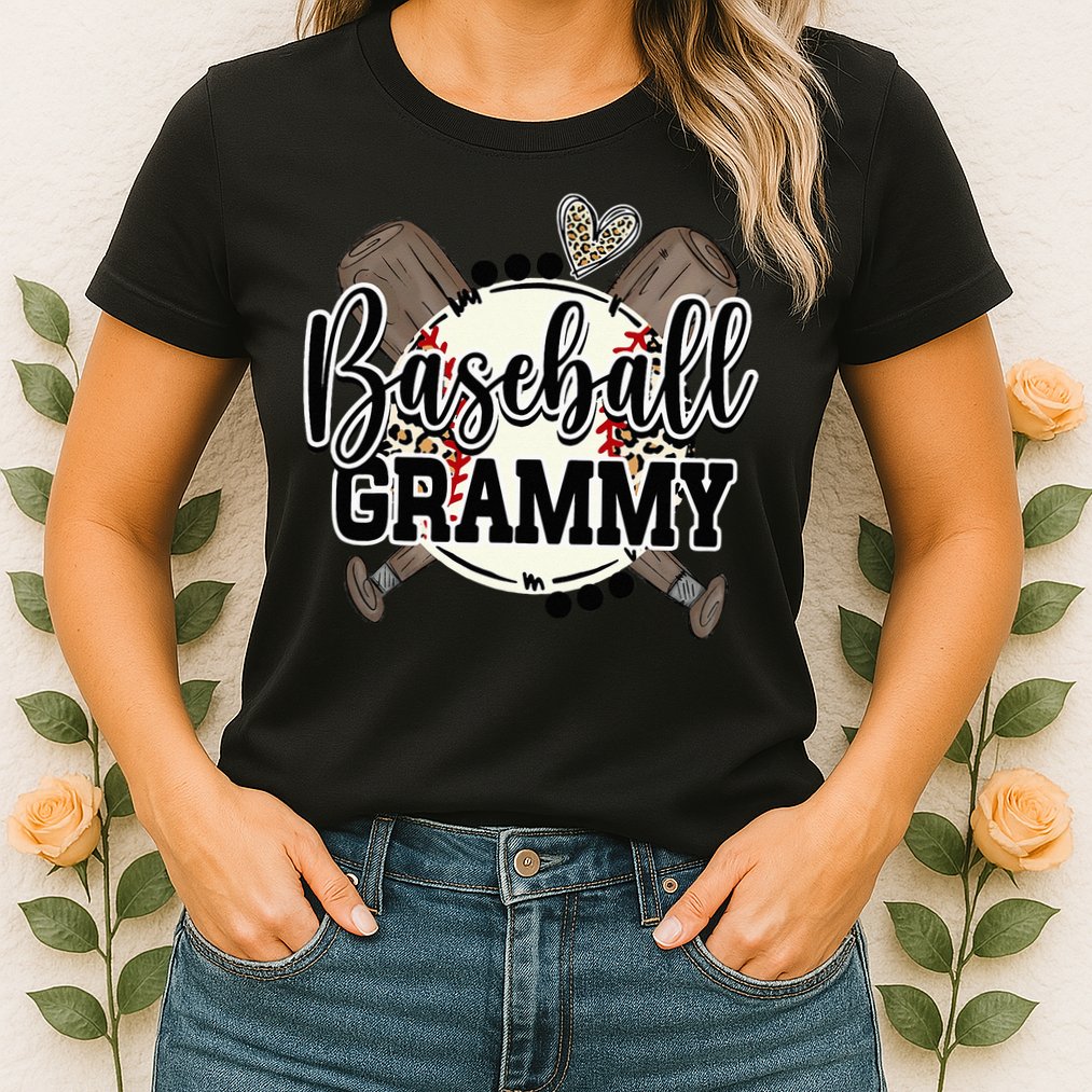Baseball Grammy Funny Baseball Family Matching Womens T-Shirt