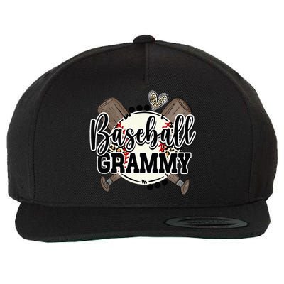 Baseball Grammy Funny Baseball Family Matching Wool Snapback Cap