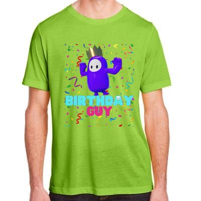 Birthday Guy Fun Popular Video Game Theme Birthday Adult ChromaSoft Performance T-Shirt