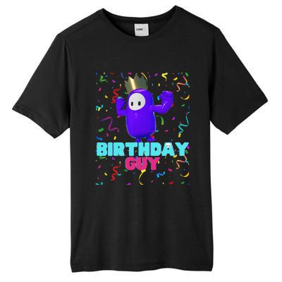 Birthday Guy Fun Popular Video Game Theme Birthday Tall Fusion ChromaSoft Performance T-Shirt