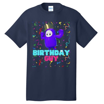 Birthday Guy Fun Popular Video Game Theme Birthday Tall T-Shirt