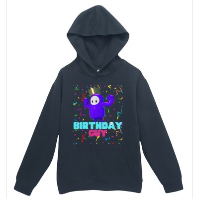 Birthday Guy Fun Popular Video Game Theme Birthday Urban Pullover Hoodie