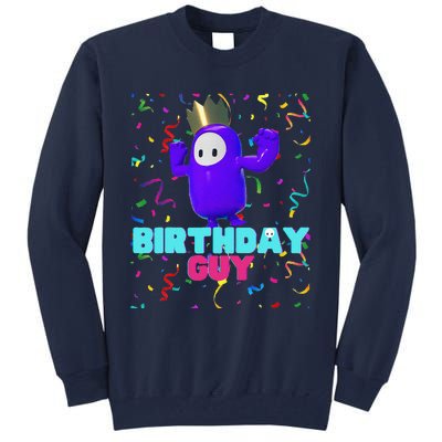 Birthday Guy Fun Popular Video Game Theme Birthday Tall Sweatshirt