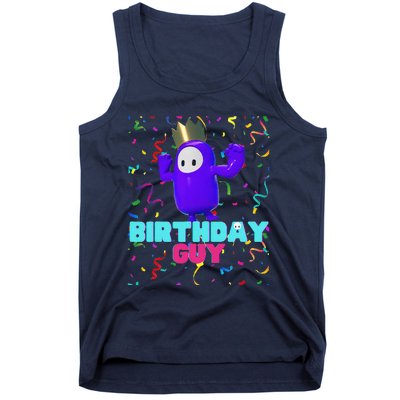 Birthday Guy Fun Popular Video Game Theme Birthday Tank Top