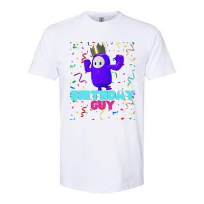 Birthday Guy Fun Popular Video Game Theme Birthday Softstyle CVC T-Shirt