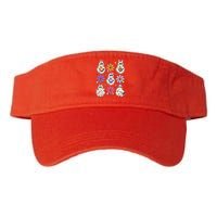 Boo Ghost Floral Halloween Cute Boo Ghoul Valucap Bio-Washed Visor