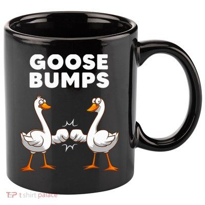 Best Goose For Goose Bumps Waterfowl Animal Pun 11oz C Handle Ceramic Mug