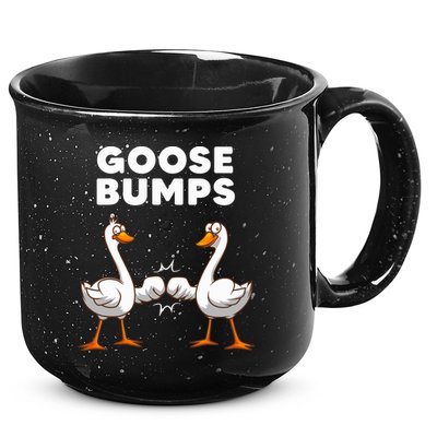 Best Goose For Goose Bumps Waterfowl Animal Pun 15oz Campfire Ceramic Mug