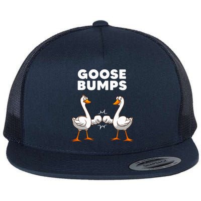 Best Goose For Goose Bumps Waterfowl Animal Pun Flatbill Hat