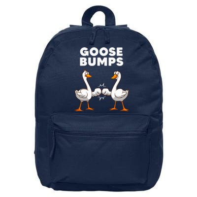 Best Goose For Goose Bumps Waterfowl Animal Pun 16 in Basic Backpack