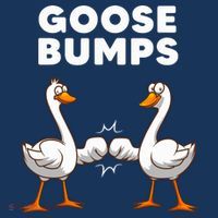 Best Goose For Goose Bumps Waterfowl Animal Pun Premium T-Shirt