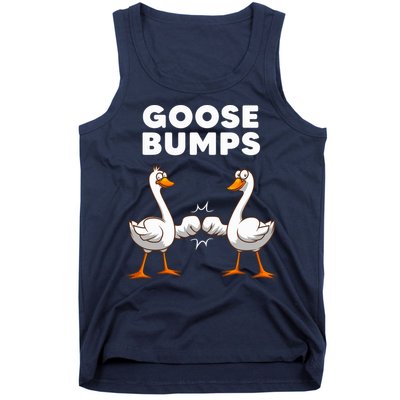 Best Goose For Goose Bumps Waterfowl Animal Pun Tank Top