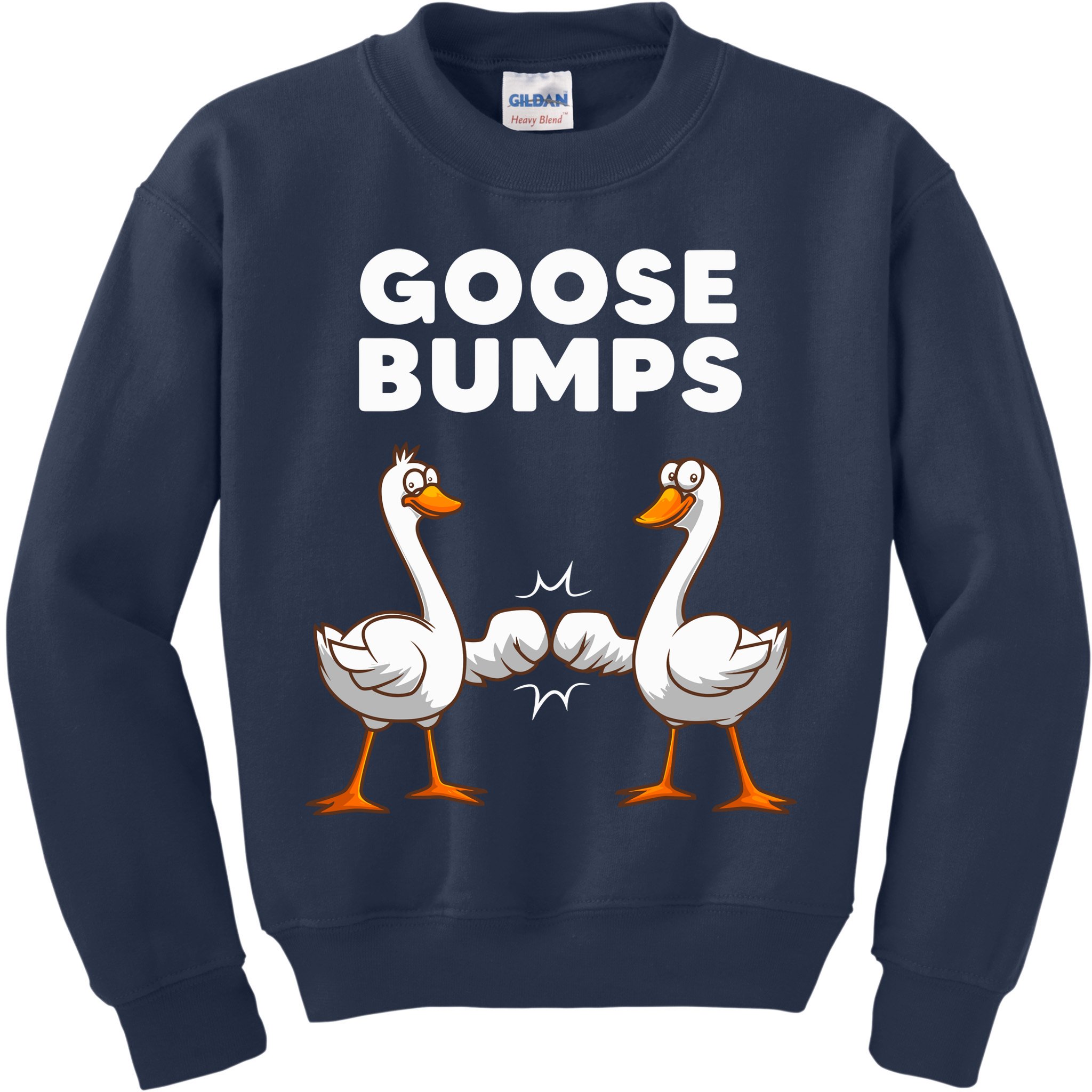 Best Goose For Goose Bumps Waterfowl Animal Pun Kids Sweatshirt