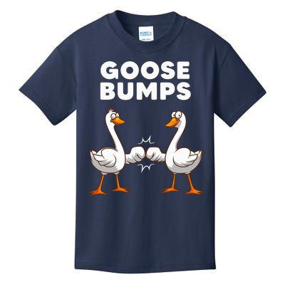 Best Goose For Goose Bumps Waterfowl Animal Pun Kids T-Shirt
