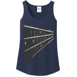 Bass Guitar Fret Musician Ladies Essential Tank