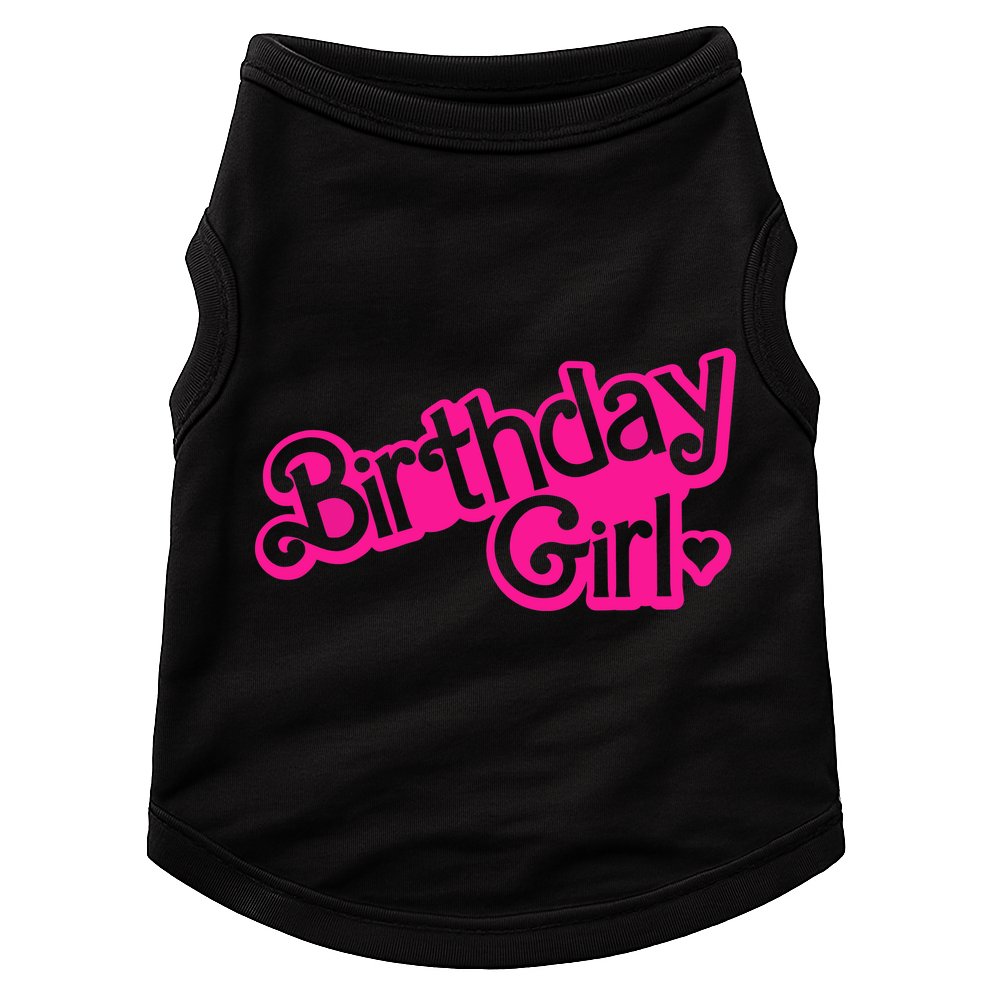 Birthday Girl Funny Birthday Doggie Tank