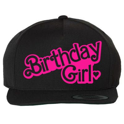 Birthday Girl Funny Birthday Wool Snapback Cap