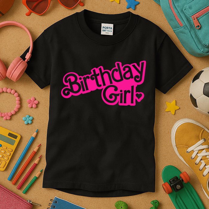 Birthday Girl Funny Birthday Kids T-Shirt