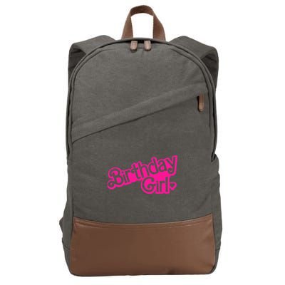 Birthday Girl Funny Birthday Cotton Canvas Backpack