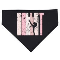 Ballet Gift For N Girl Silhouette Girl Ballet Dance USA-Made Doggie Bandana