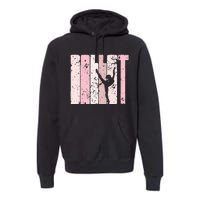 Ballet Gift For N Girl Silhouette Girl Ballet Dance Premium Hoodie