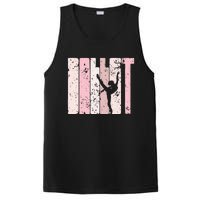 Ballet Gift For N Girl Silhouette Girl Ballet Dance PosiCharge Competitor Tank