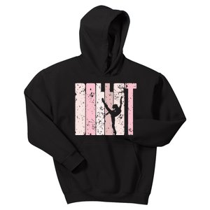 Ballet Gift For N Girl Silhouette Girl Ballet Dance Kids Hoodie