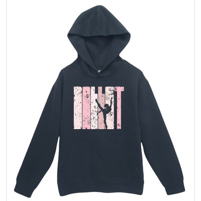 Ballet Gift For N Girl Silhouette Girl Ballet Dance Urban Pullover Hoodie