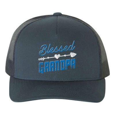 Blessed Grandpa Family Pop Pop Fathers Day Grandpa Gift Yupoong Adult 5-Panel Trucker Hat