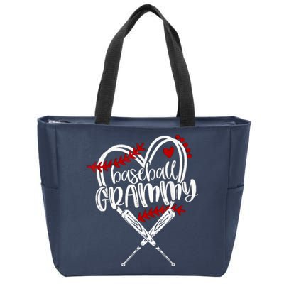 Baseball Grammy Funny Baseball Family Matching Zip Tote Bag