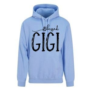 Blessed Gigi For Grandma MotherS Day Christmas Gift Unisex Surf Hoodie