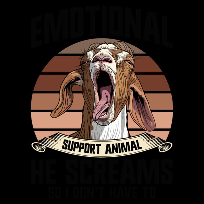 Boer Goat Farmer Stuffed Animal Goat Lover Costume Boer Goat Gift Cooling Performance Crew T-Shirt