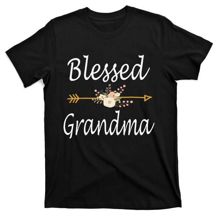 Blessed Grandma For Women Cute Mothers Day Gifts T-Shirt